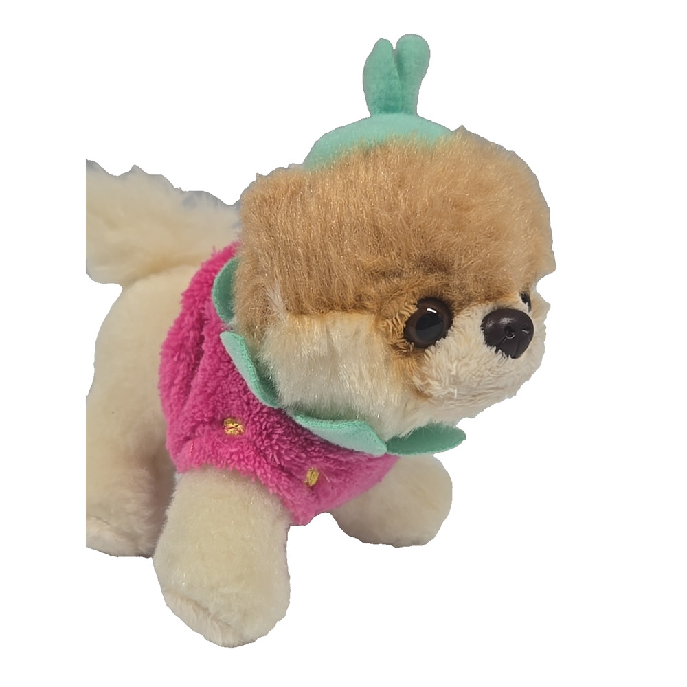 Gund Itty Bitty Boo Pomeranian Strawberry Worlds Cutest Dog Stuffed Plush 5 Inch - Picture 7 of 10
